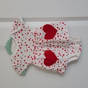 Carter's sz 3M Valentine's / Heart dress